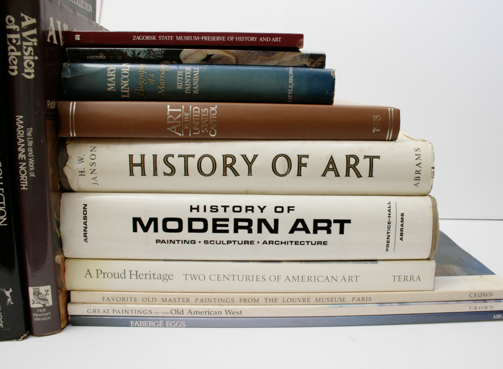 Assortment of Fine Art Literature