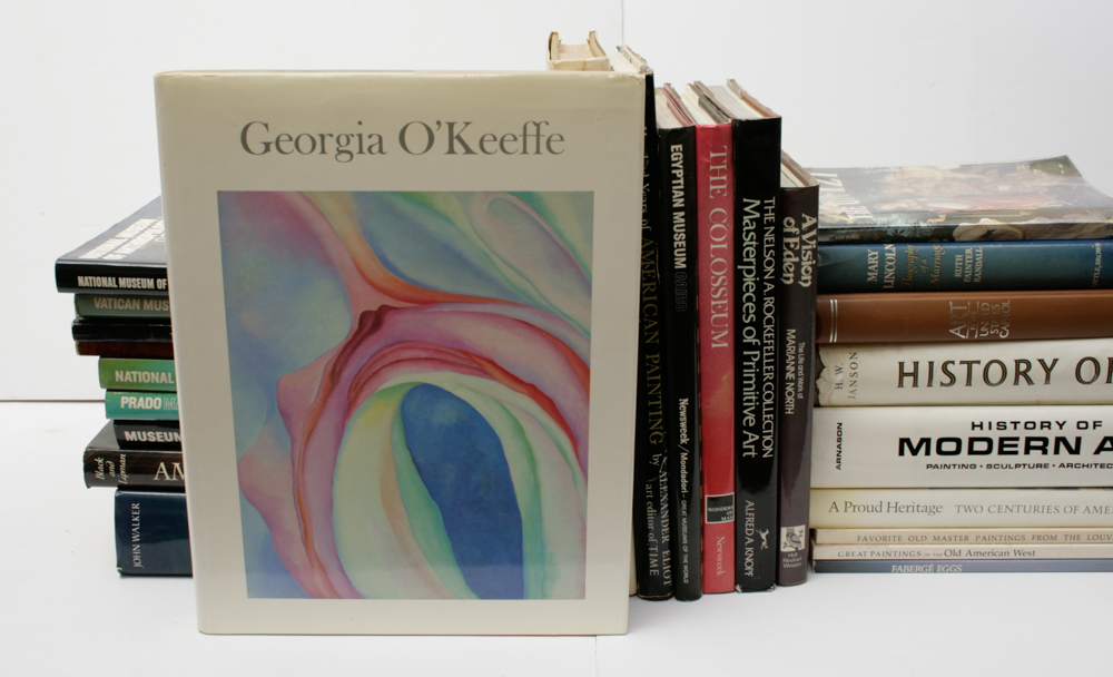 Assortment of Fine Art Literature