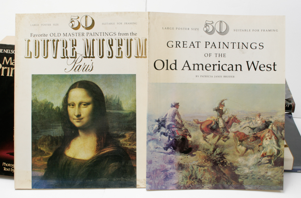 Assortment of Fine Art Literature