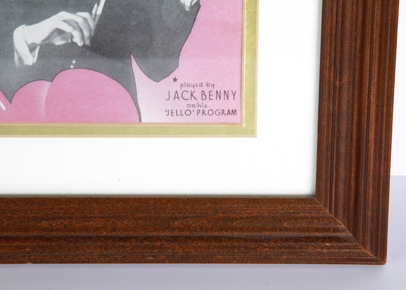 Framed Vintage "The Bee" Concert Poster