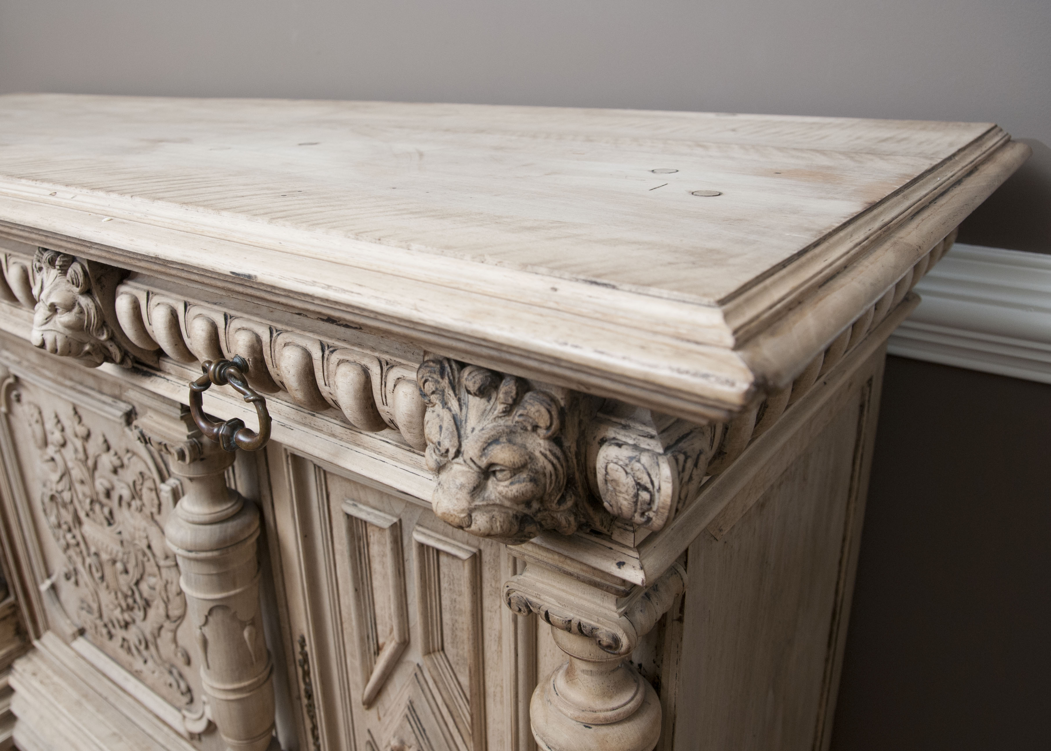 18th Century French Carved Console