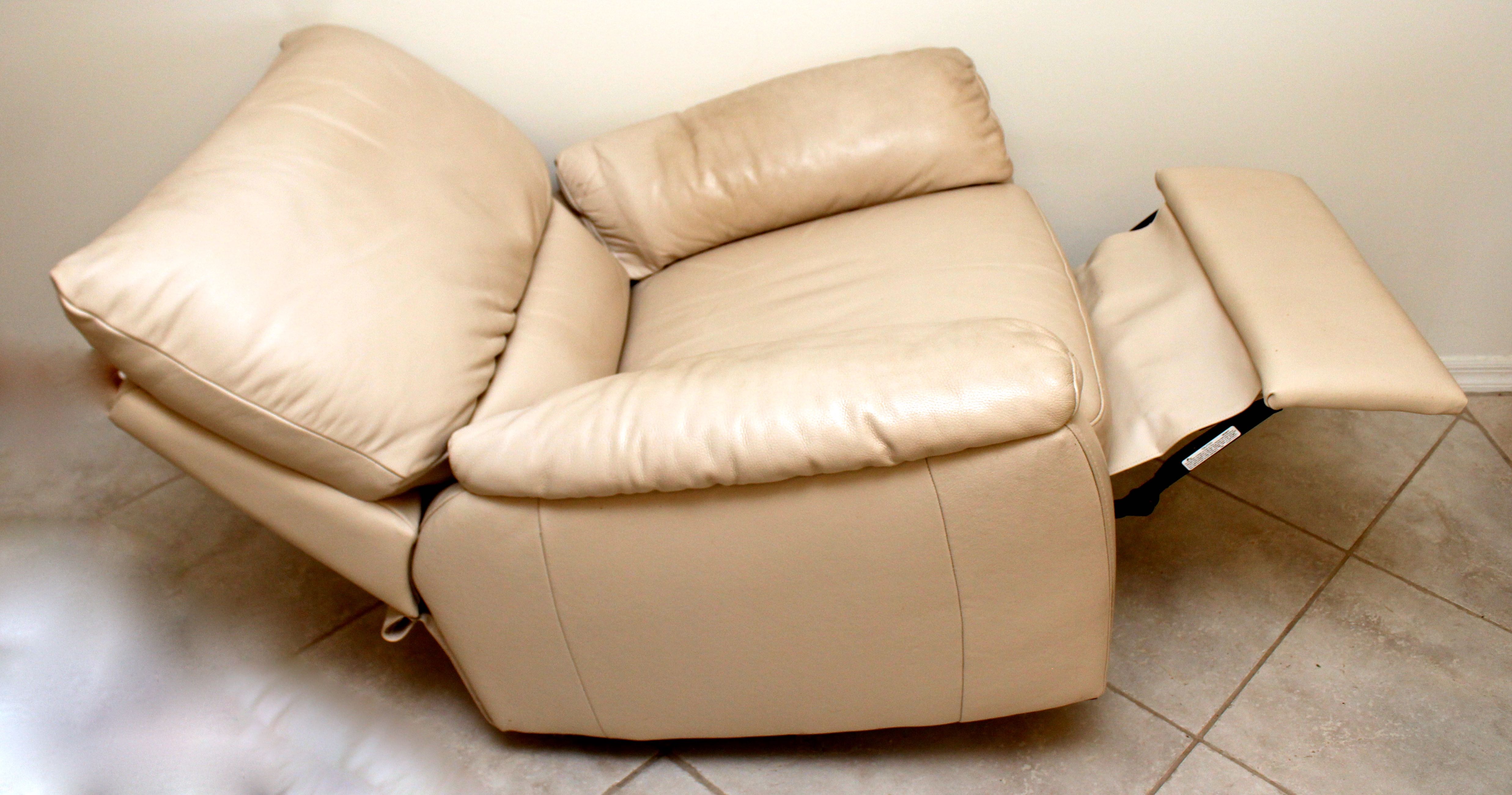 Italsofa Leather Recliner Chair