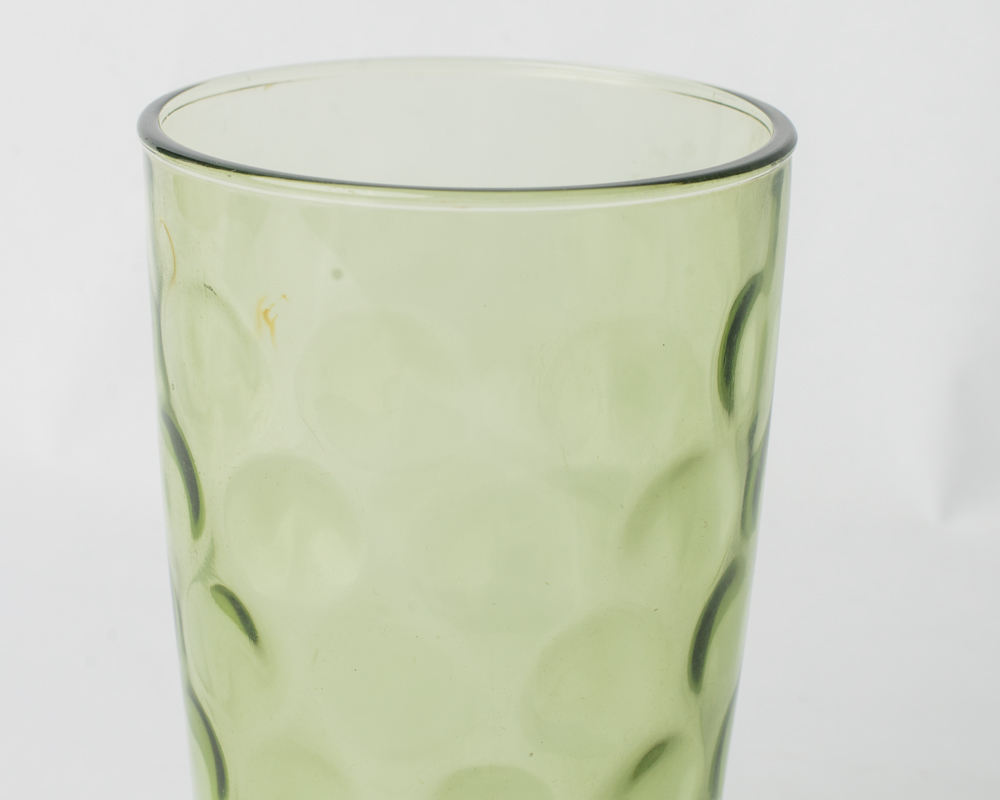 Set of Modern Green Glasses