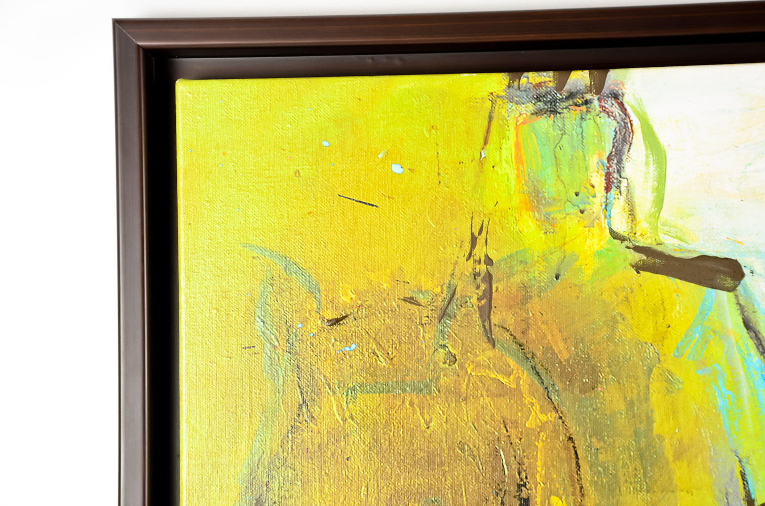 Contemporary Large Framed Abstract Giclee After Albert Pyne