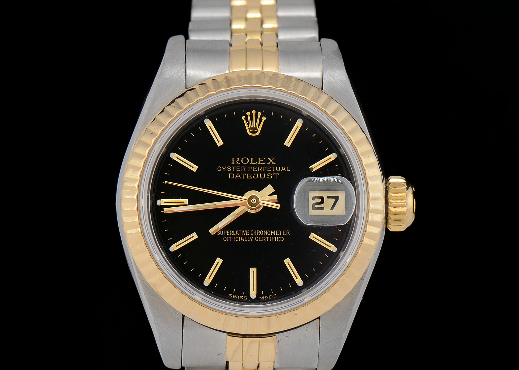 Women's Rolex Perpetual Datejust 18K Gold/ Stainless Steel Watch