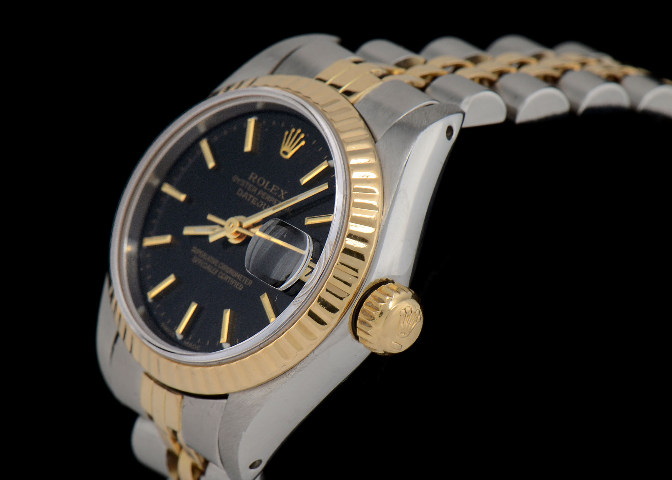 Women's Rolex Perpetual Datejust 18K Gold/ Stainless Steel Watch