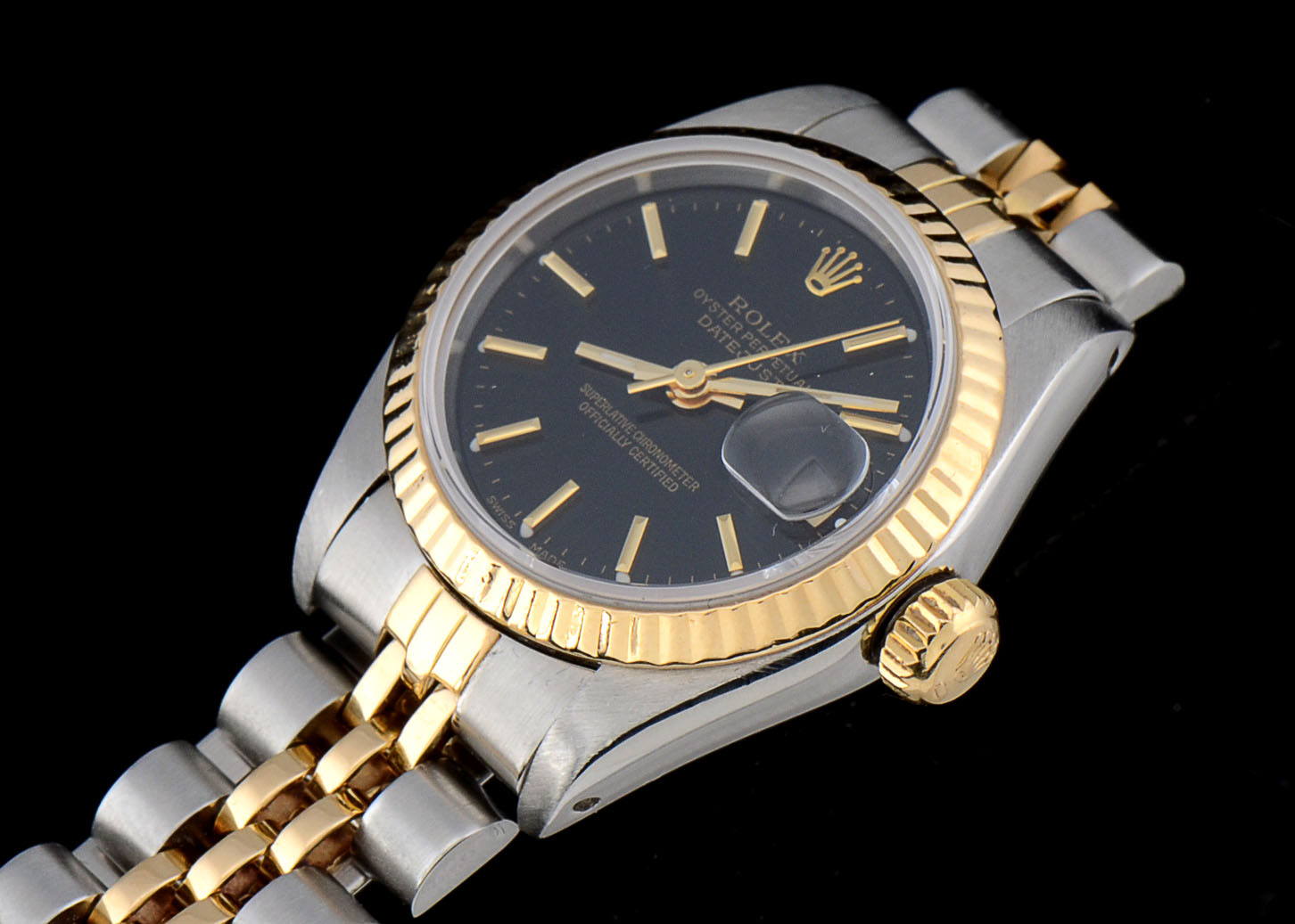 Women's Rolex Perpetual Datejust 18K Gold/ Stainless Steel Watch