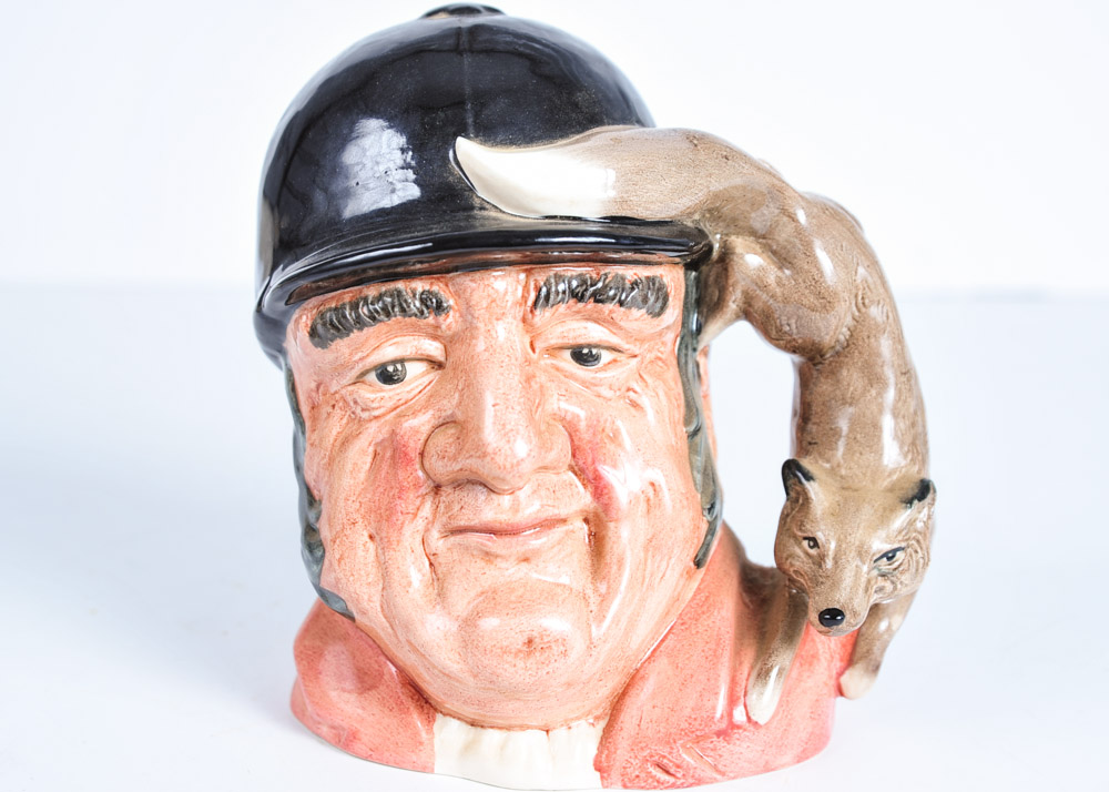 Royal Doulton Large Toby Jug Titled "Gone Away"