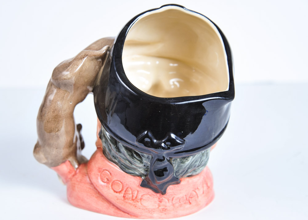 Royal Doulton Large Toby Jug Titled "Gone Away"