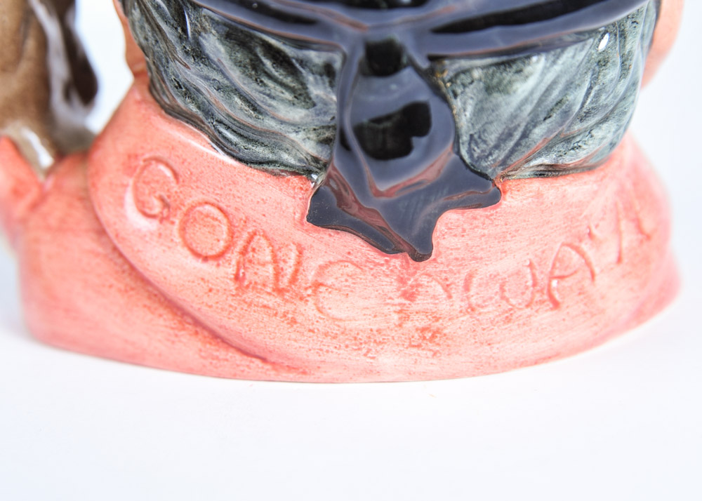 Royal Doulton Large Toby Jug Titled "Gone Away"