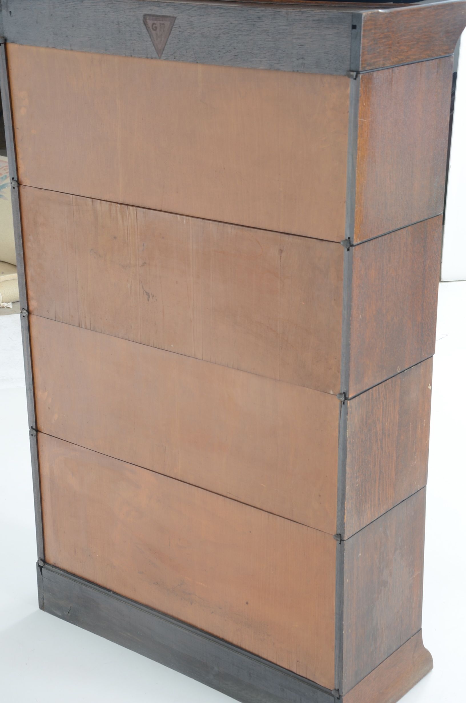 Gunn Six-Piece Barrister Bookcase circa 1901