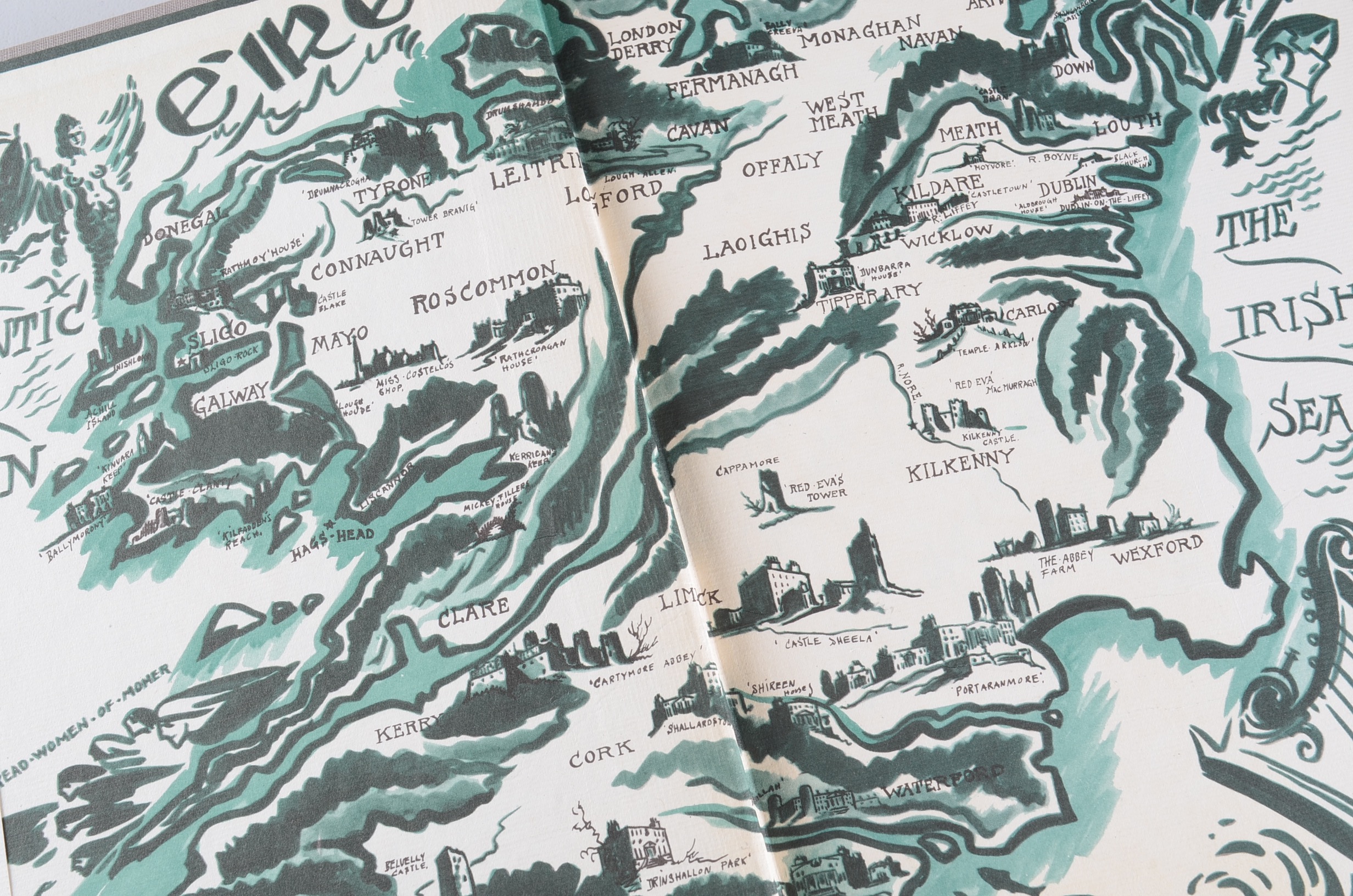 Signed First Edition "Ghosts in Irish Houses" by James Reynolds