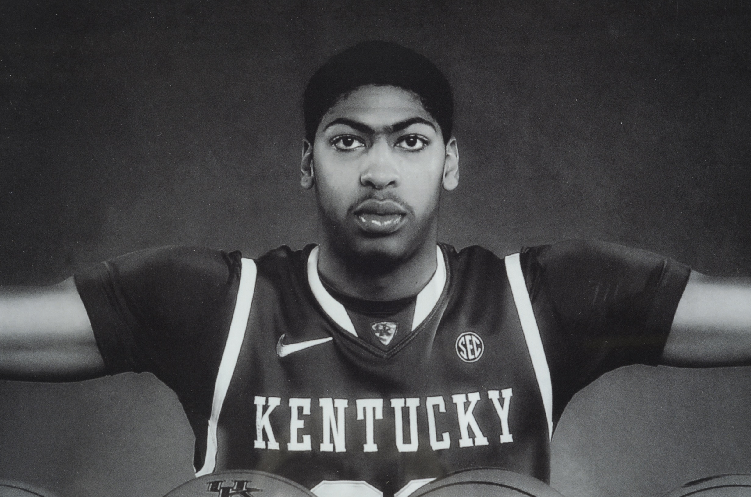 Anthony Davis Autographed "Wingspan" Poster