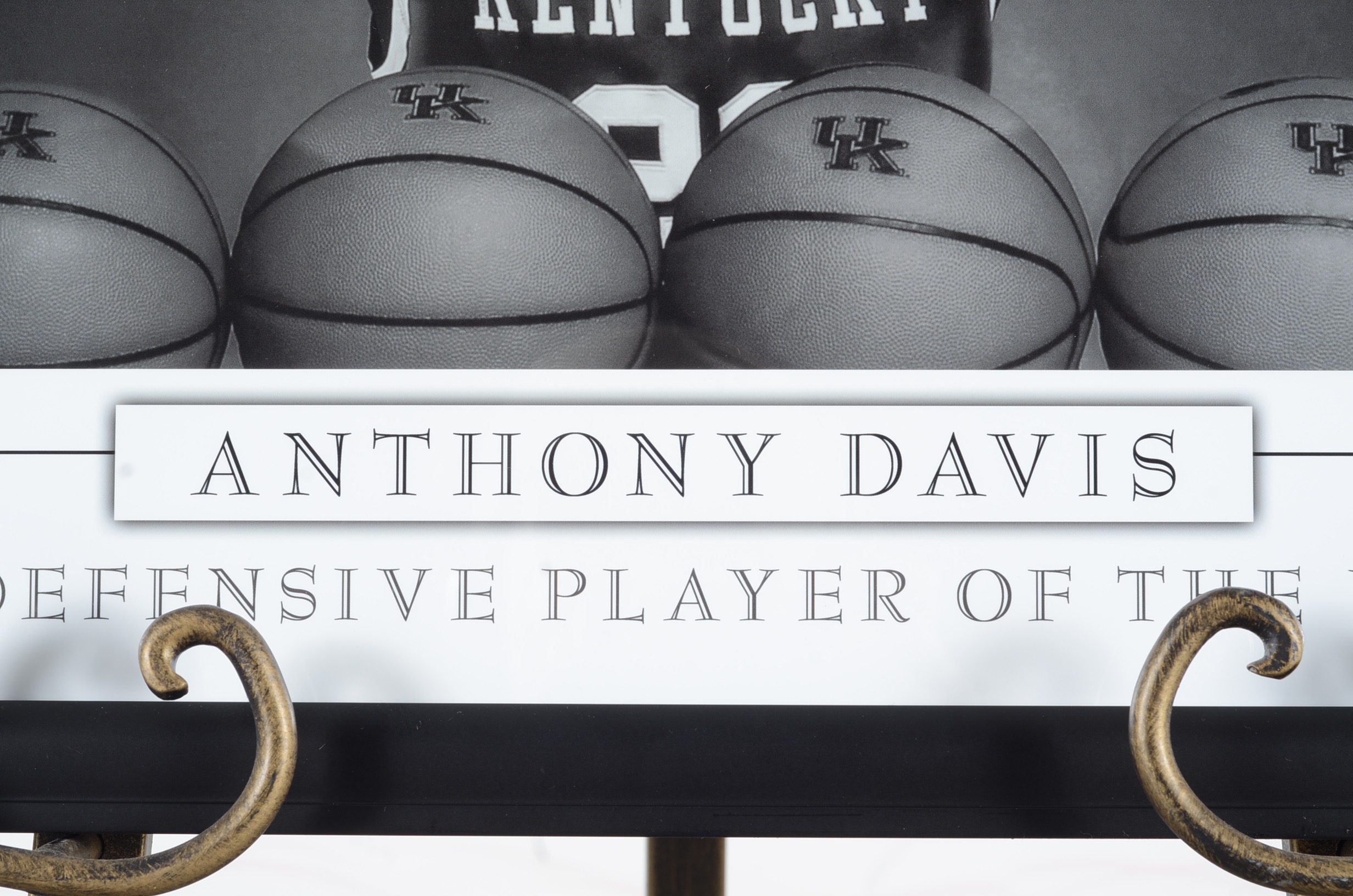 Anthony Davis Autographed "Wingspan" Poster