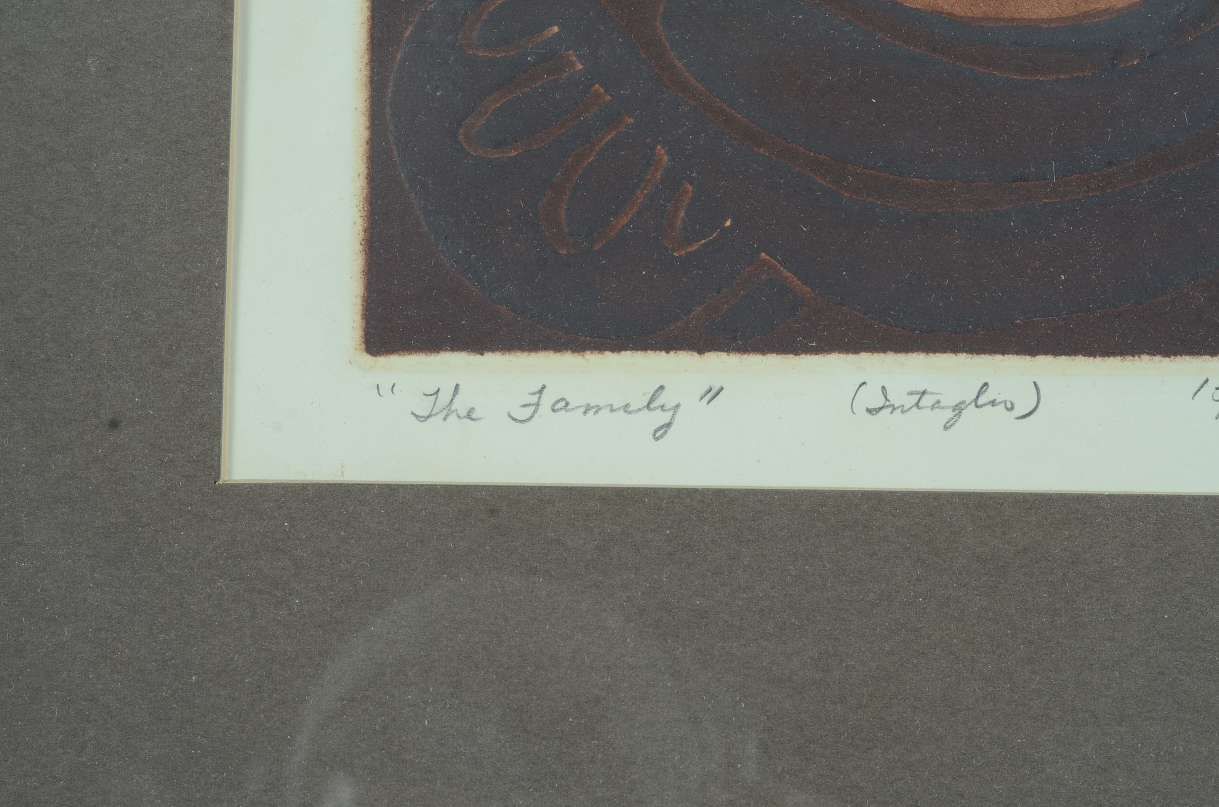 "The Family" Signed Print by Lillian Boyer