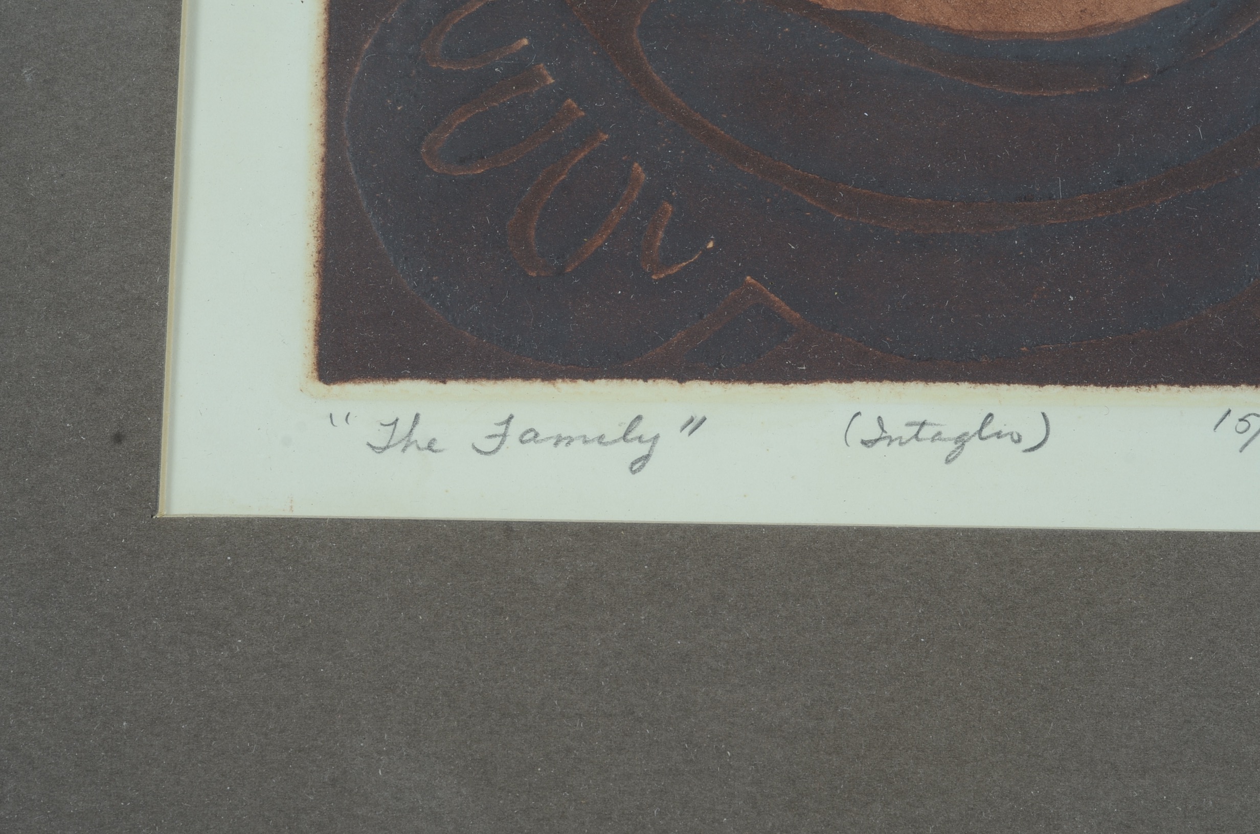 "The Family" Signed Print by Lillian Boyer