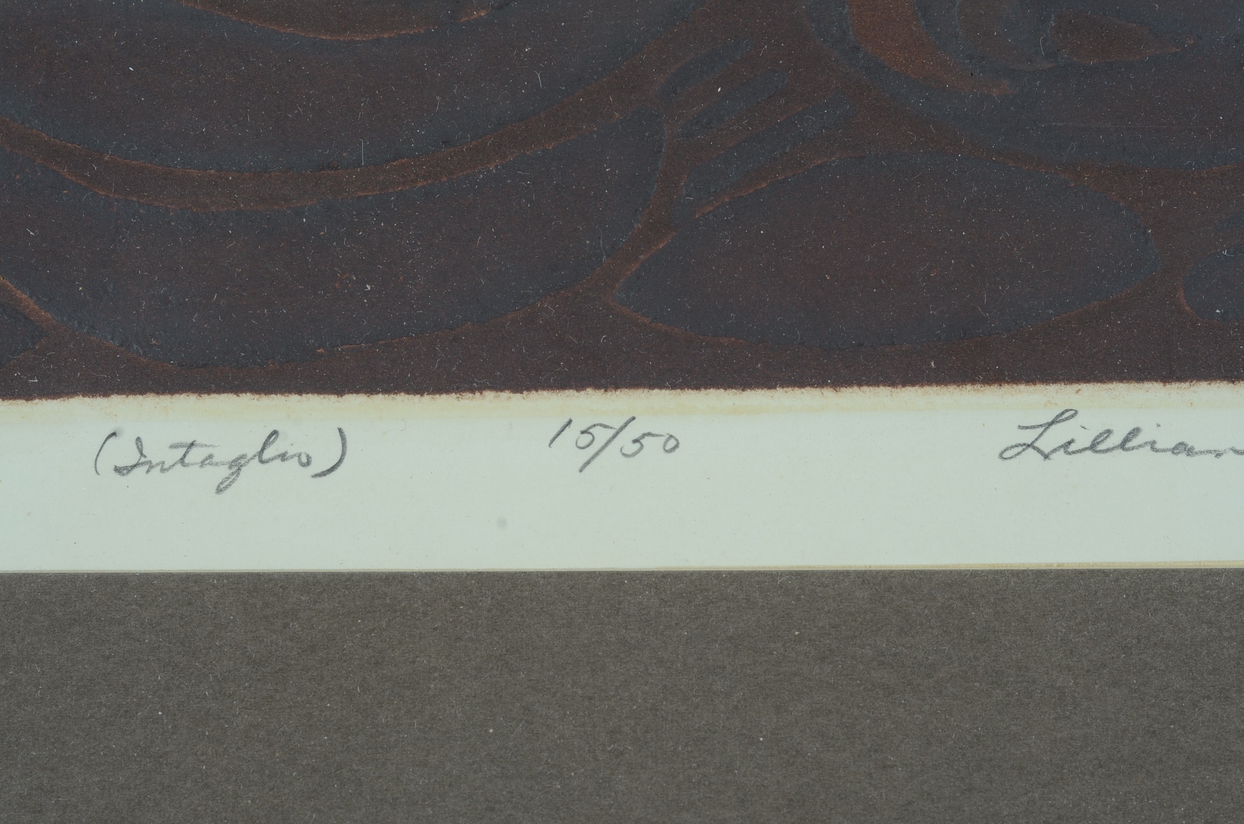 "The Family" Signed Print by Lillian Boyer