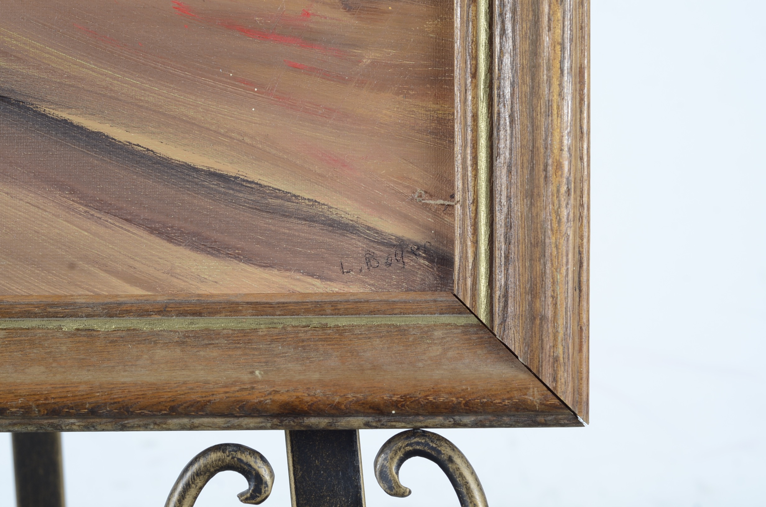 Framed Original Canvas Painting by Lillian Boyer