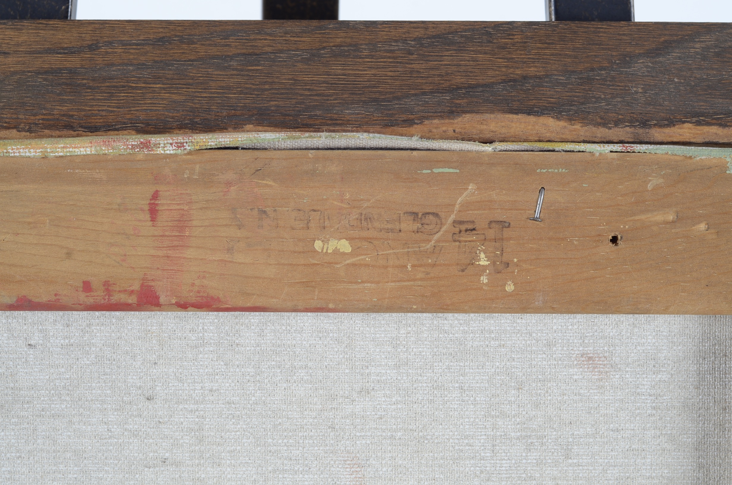 Framed Original Canvas Painting by Lillian Boyer