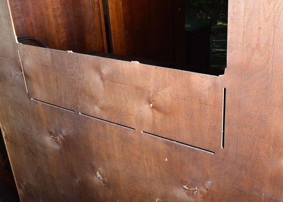 Romweber Viking Oak Entertainment Armoire