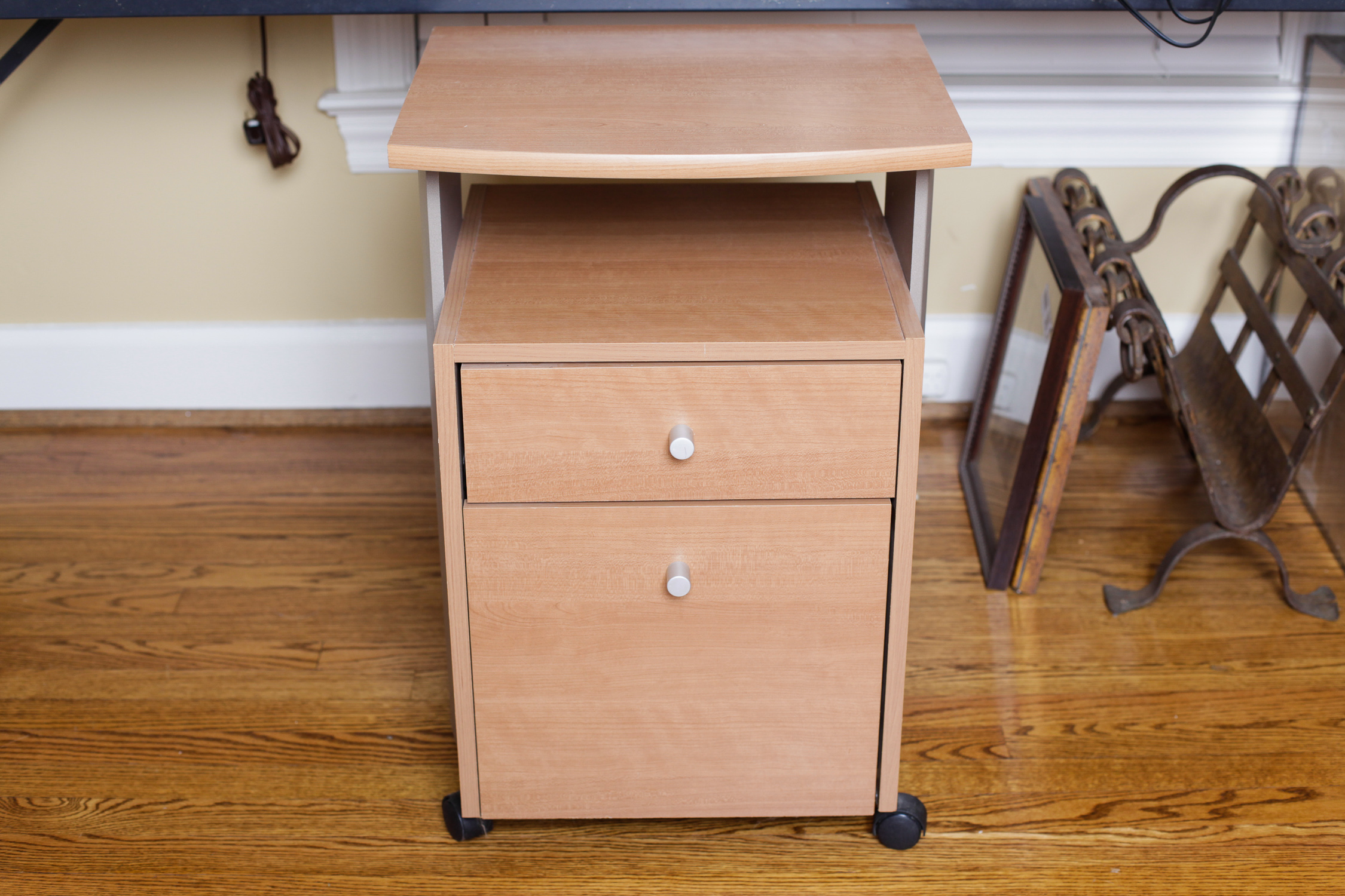 Small Desk Cabinet