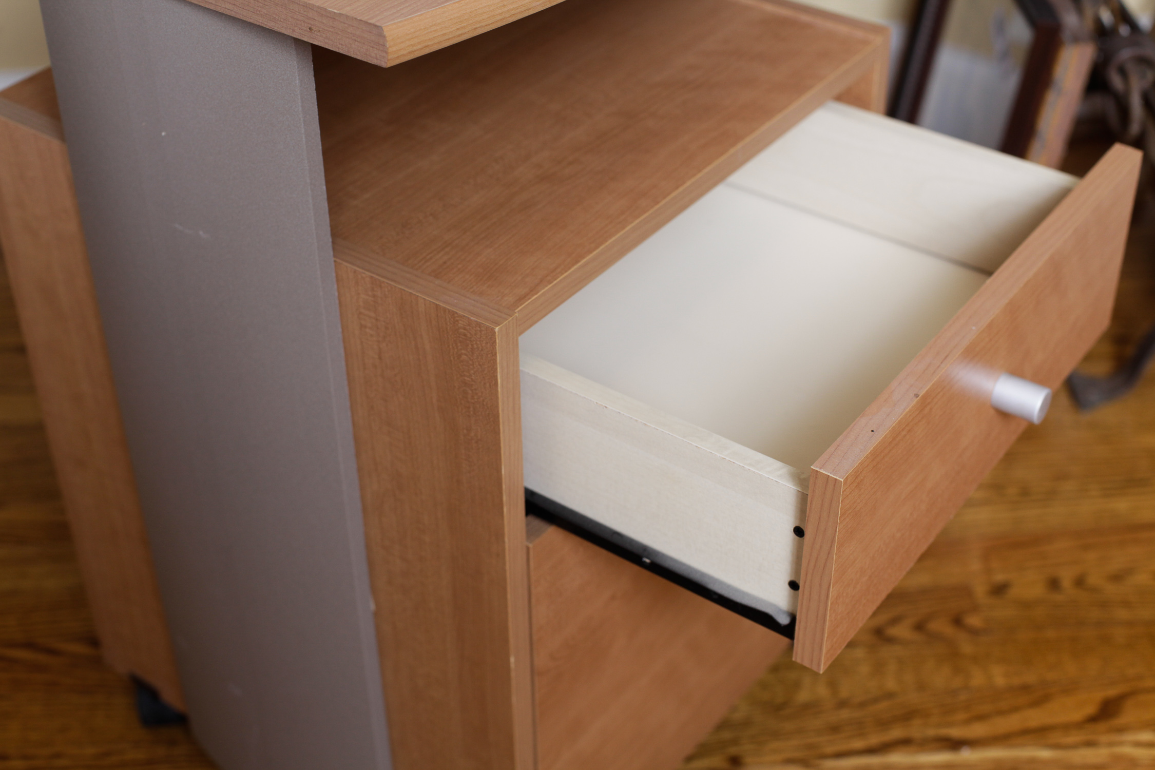 Small Desk Cabinet