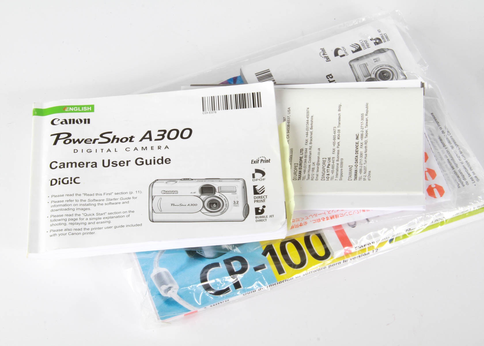 Canon Power Shot A300 Digital Camera