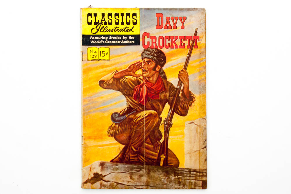 Vintage Classics Illustrated Davy  Crockett