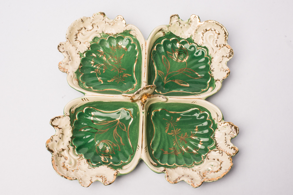 Grouping of Vintage Scalloped Dishes