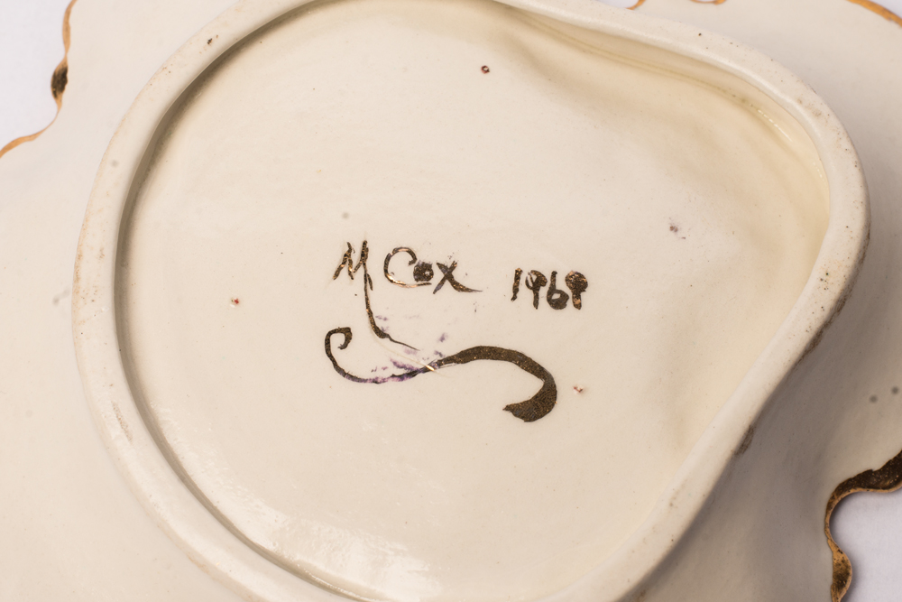 Grouping of Vintage Scalloped Dishes