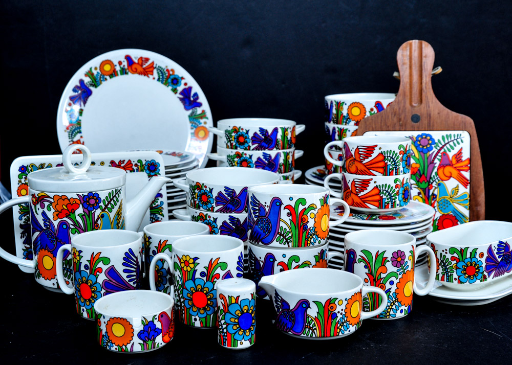 Vintage Villeroy and Boch Acapulco Porcelain Dinnerware