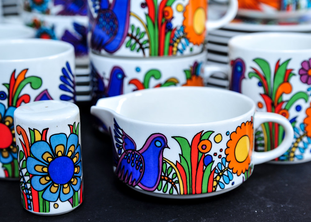 Vintage Villeroy and Boch Acapulco Porcelain Dinnerware