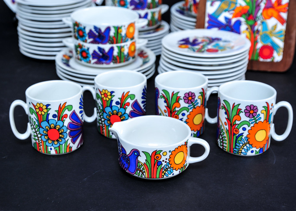 Vintage Villeroy and Boch Acapulco Porcelain Dinnerware