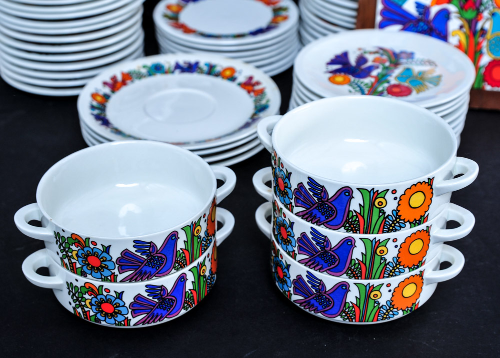 Vintage Villeroy and Boch Acapulco Porcelain Dinnerware