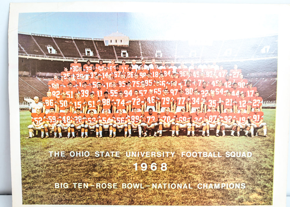 Signed Woody Hayes Ohio State Football Playbook