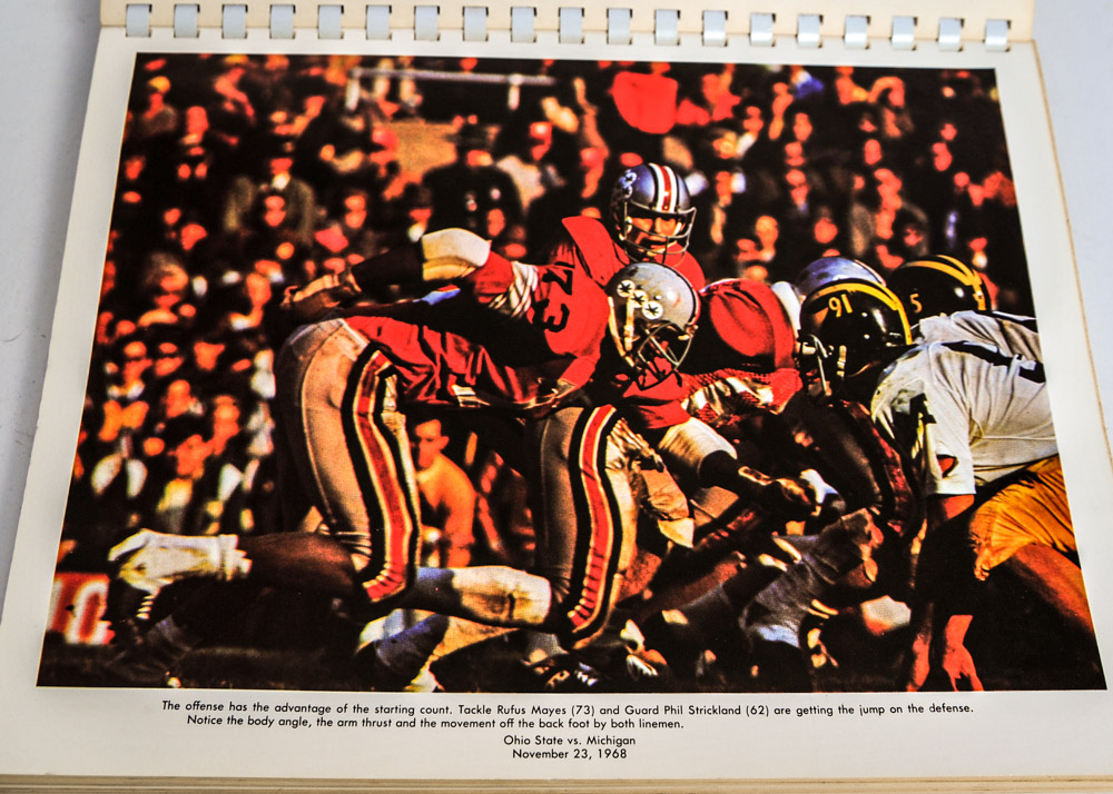 Signed Woody Hayes Ohio State Football Playbook