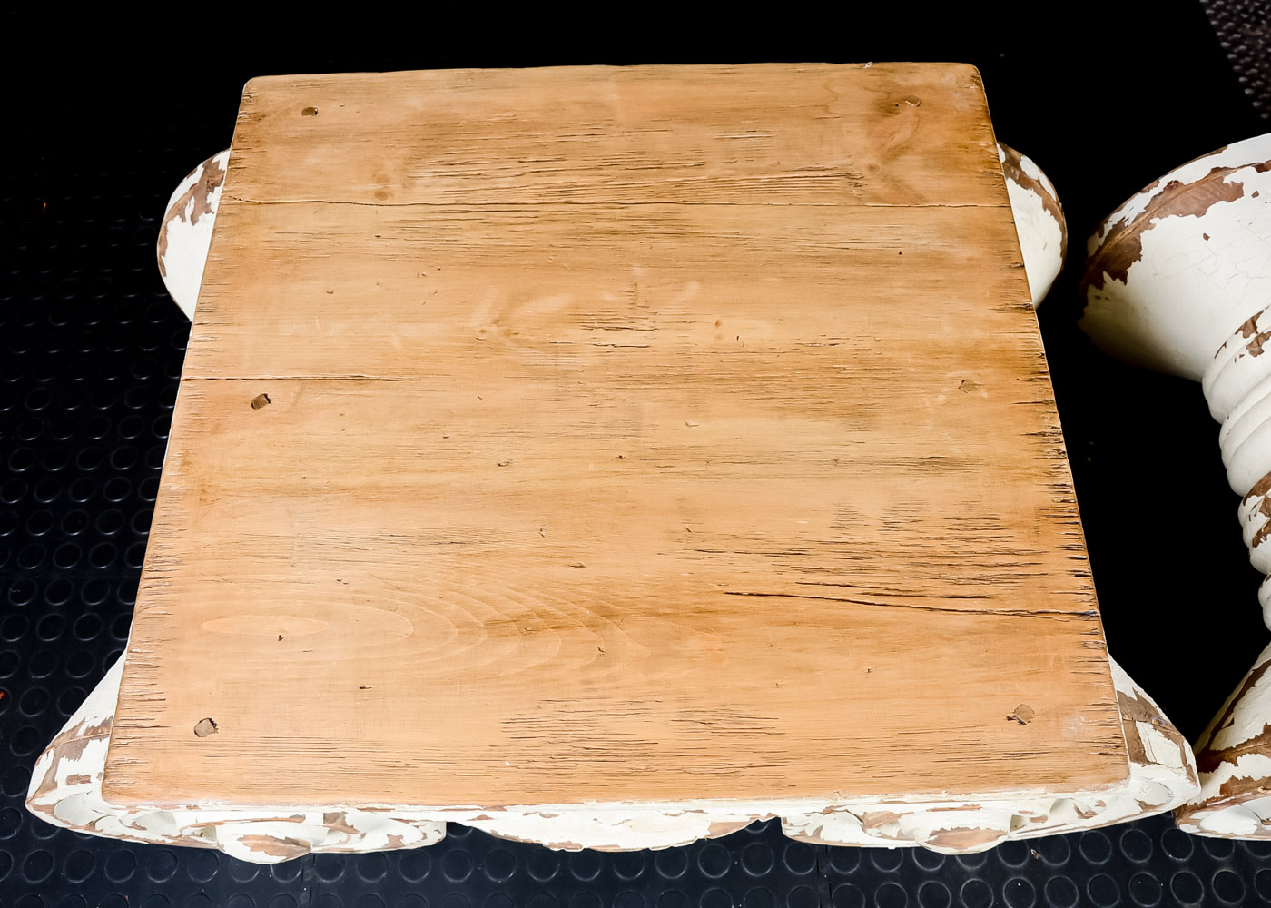 Restoration Hardware Distressed Ionic Capital Coffee Tables