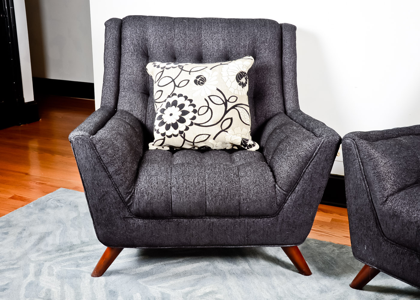 Pair of Contemporary Armchairs by Wildon Modern Home