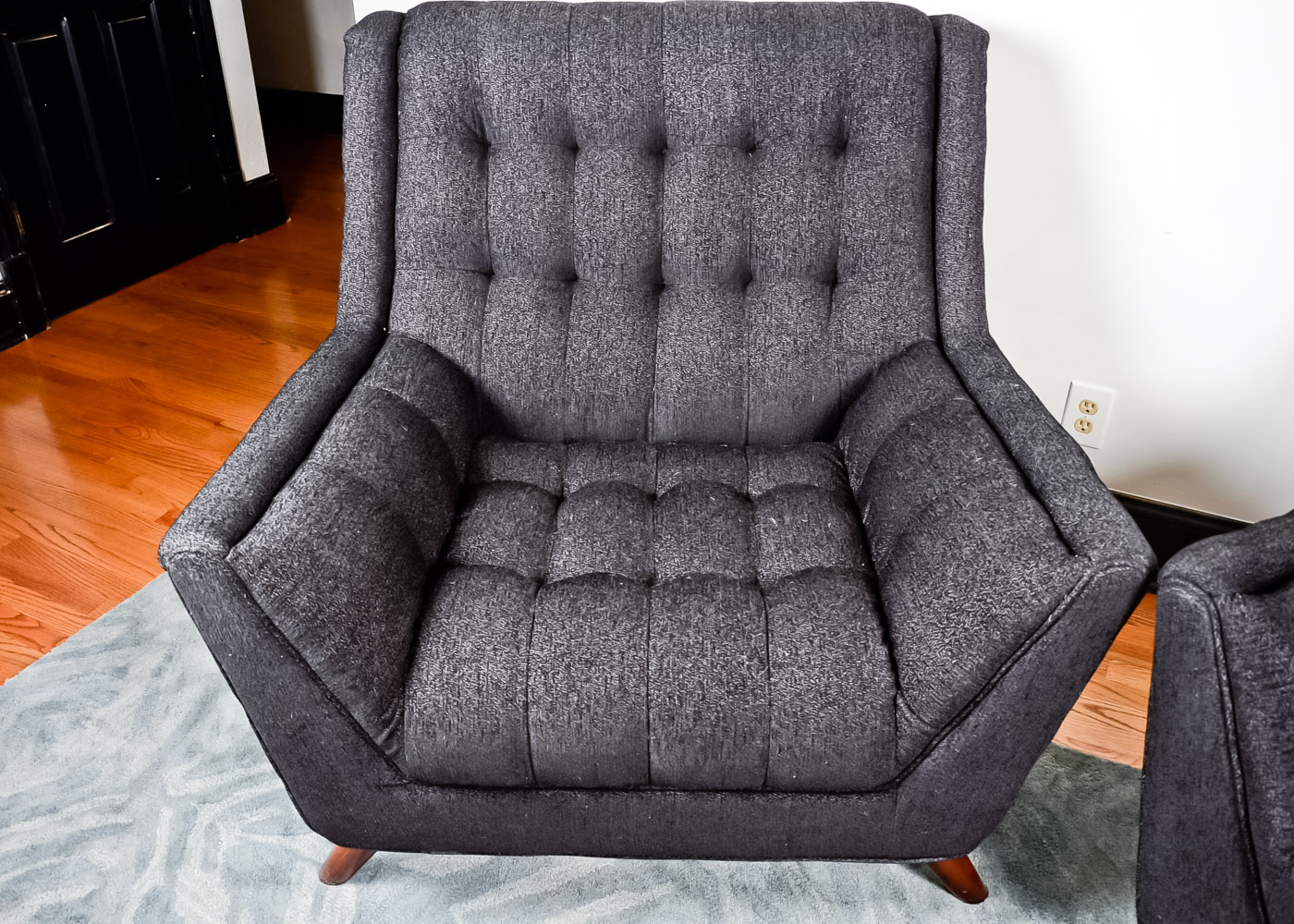 Pair of Contemporary Armchairs by Wildon Modern Home