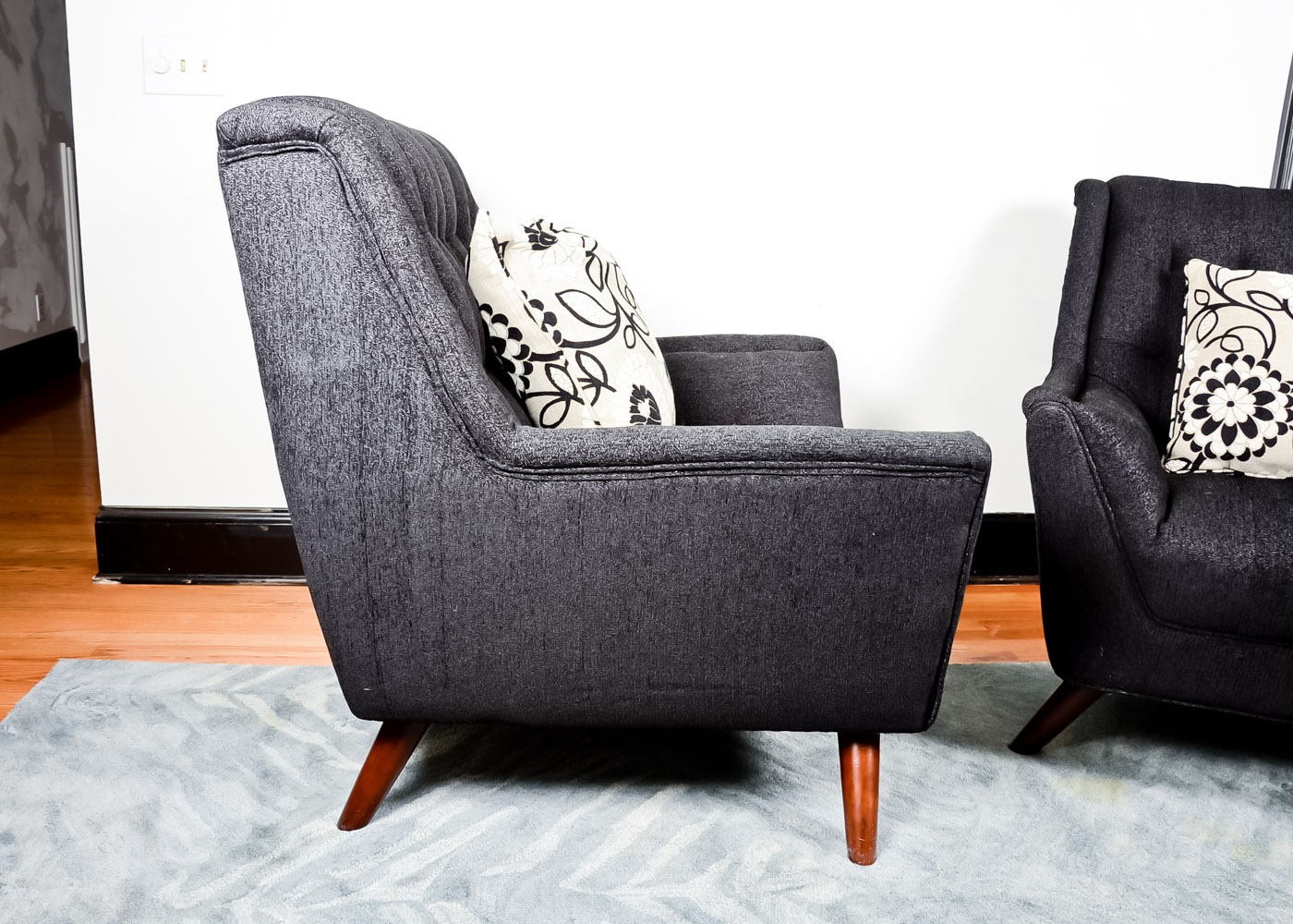 Pair of Contemporary Armchairs by Wildon Modern Home