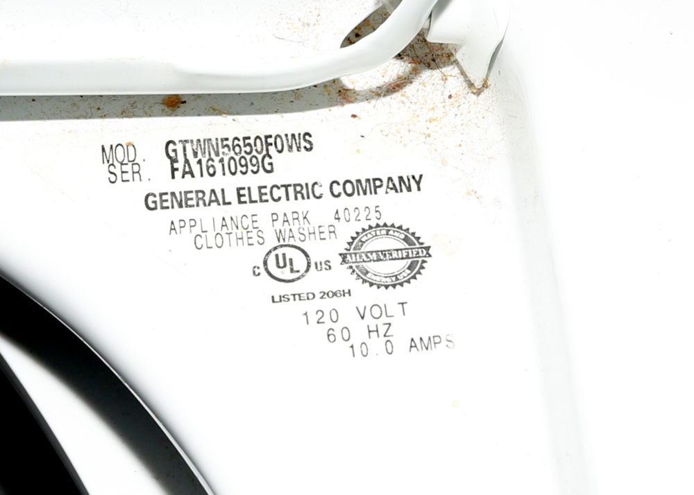 General Electric Hydro Wave and Sensor Dry Washer