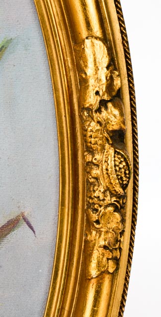 Original Margaret Herrick "Iris" Oil on Board Still Life