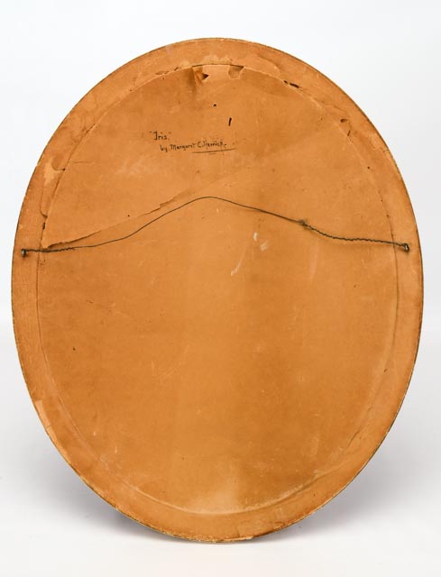 Original Margaret Herrick "Iris" Oil on Board Still Life