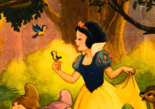 Snow White and the Seven Dwarfs "Good Friends All" Print