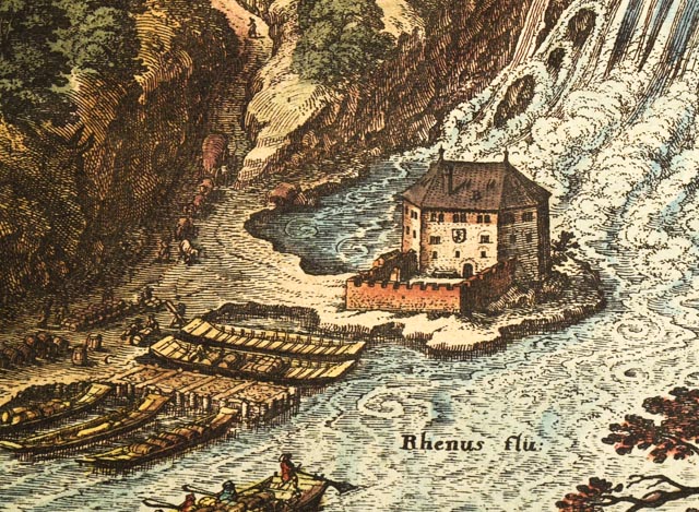 1983 Calendar with Antique German Map Prints