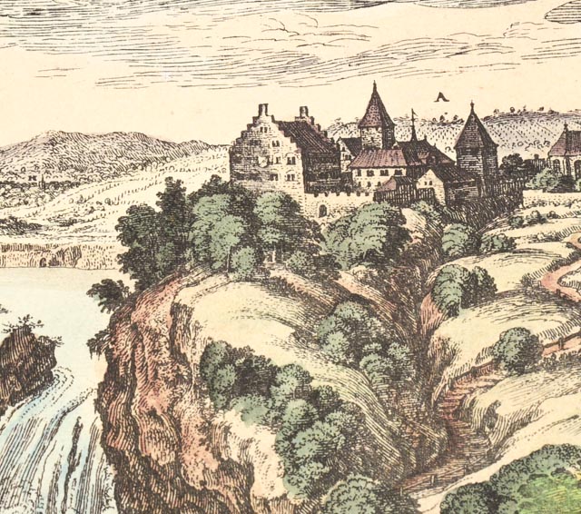 1983 Calendar with Antique German Map Prints