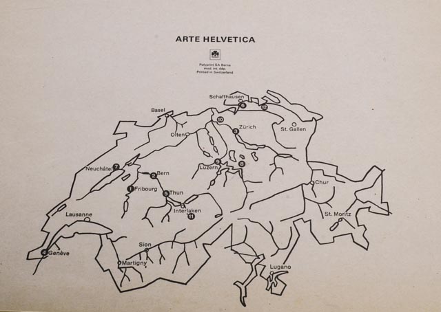 1983 Calendar with Antique German Map Prints