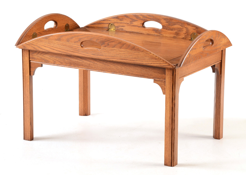 Pennsylvania House Butler's Tray Coffee Table in Oak