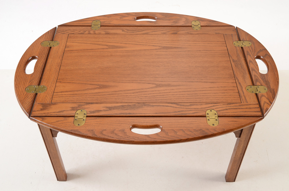 Pennsylvania House Butler's Tray Coffee Table in Oak