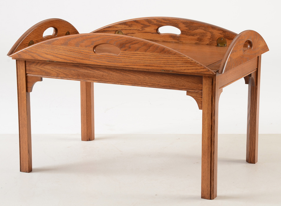 Pennsylvania House Butler's Tray Coffee Table in Oak